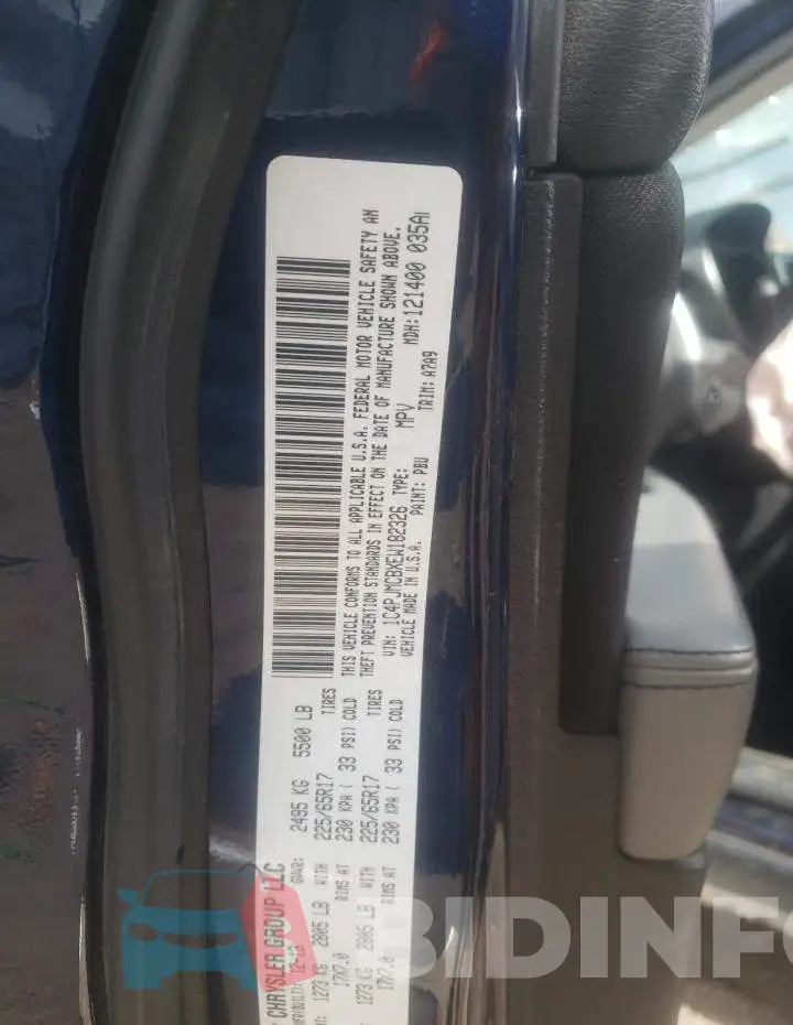 1C4PJMCBXEW182326 Photo# 13