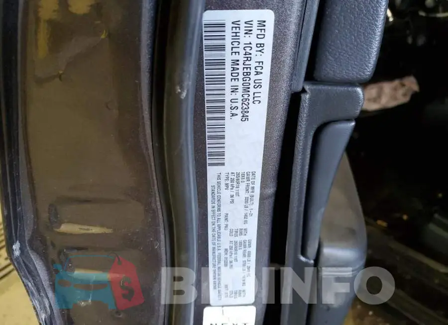 1C4RJEBG0MC623845 Photo# 14