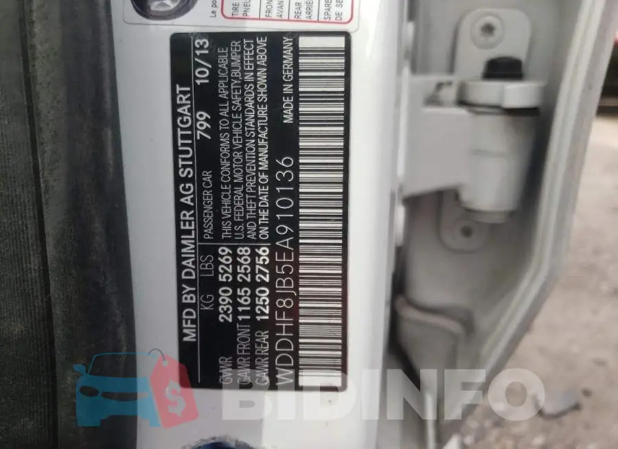 WDDHF8JB5EA910136 Photo# 12