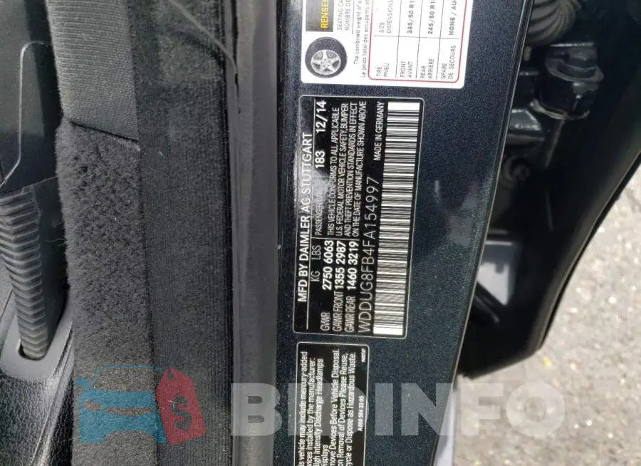 WDDUG8FB4FA154997 Photo# 12