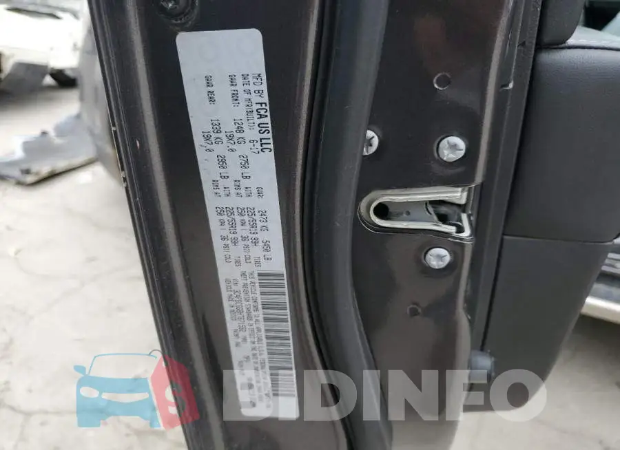 3C4PDCGG8HT671552 Photo# 13