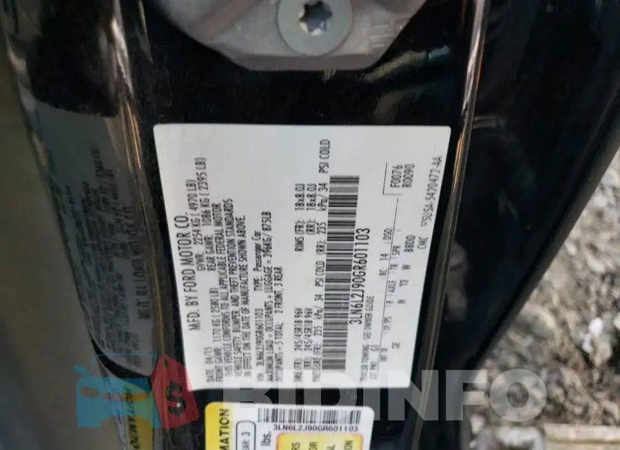 3LN6L2J90GR601103 Photo# 12