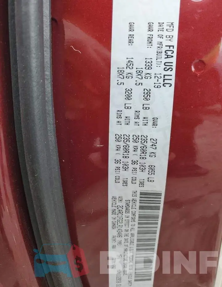 2C4RC1FG2LR143406 Photo# 13