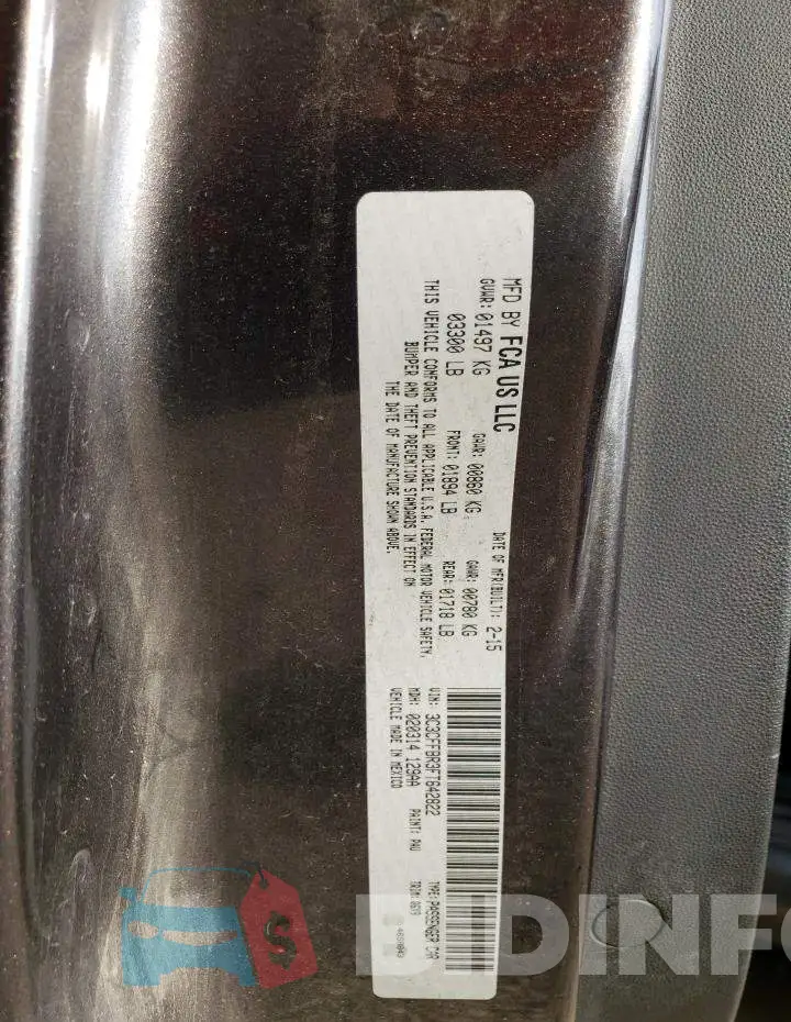 3C3CFFBR3FT642822 Photo# 13
