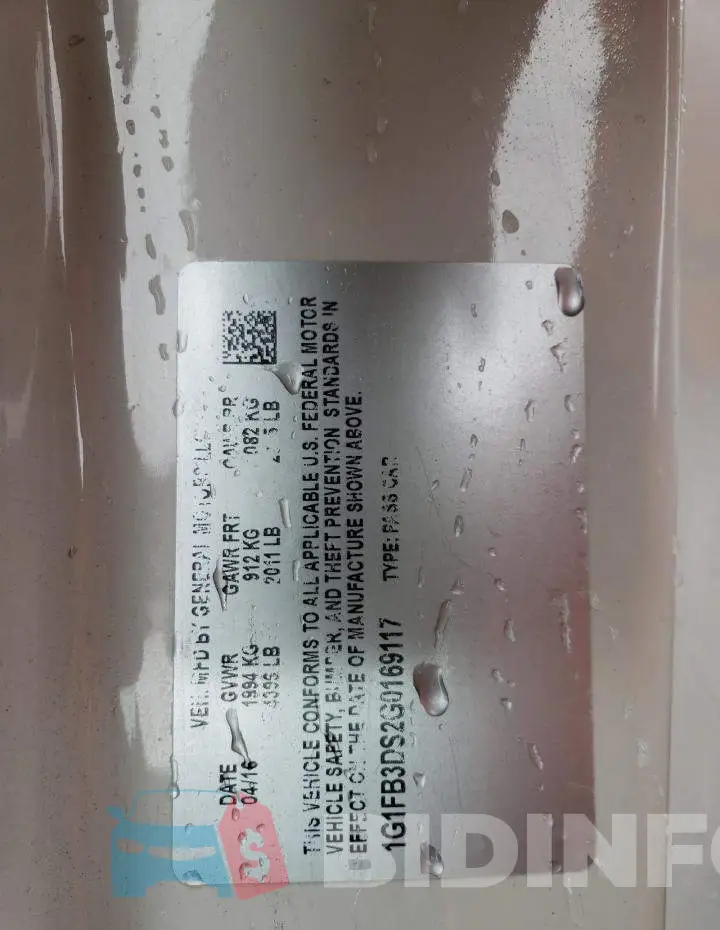 1G1FB3DS2G0169117 Photo# 13