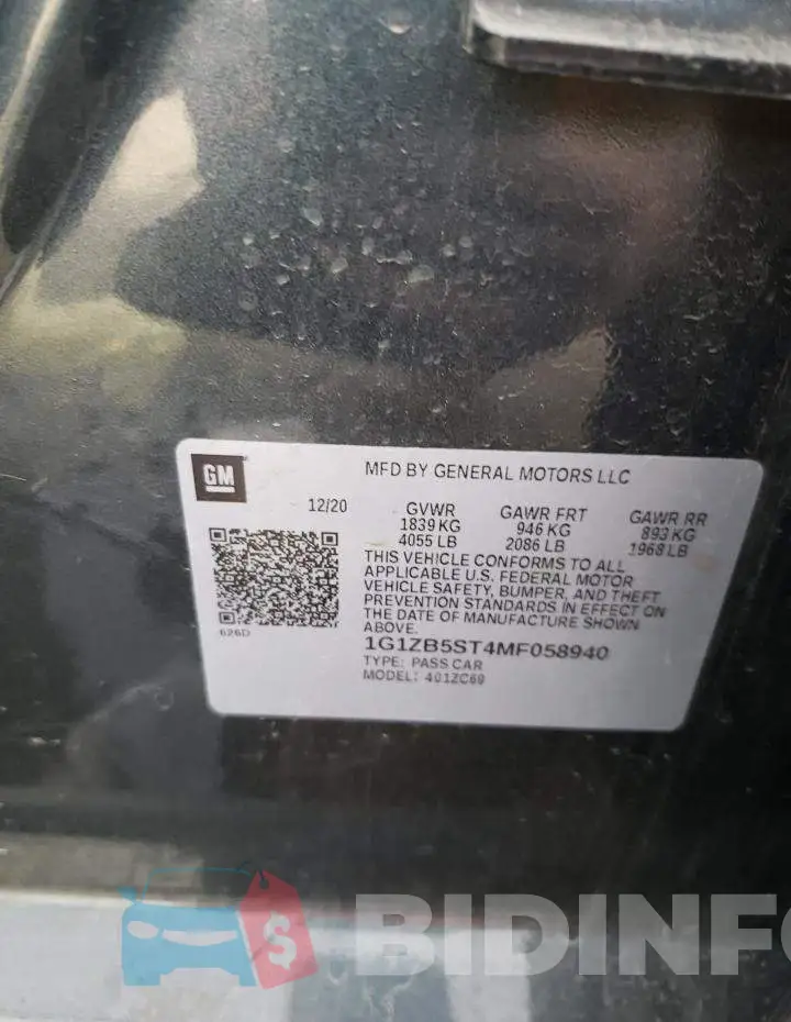 1G1ZB5ST4MF058940 Photo# 12