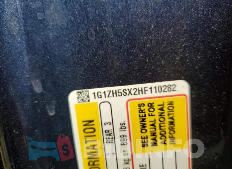 1G1ZH5SX2HF110282 Photo# 12