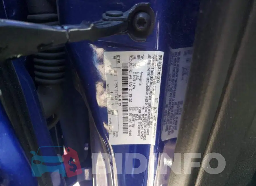 1FADP3F22EL347929 Photo# 12