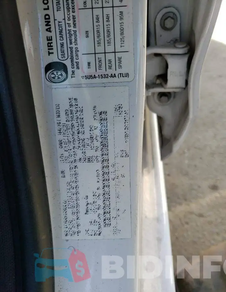 3FADP4BJ3HM101218 Photo# 12