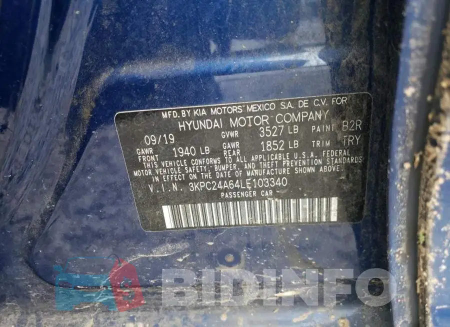 3KPC24A64LE103340 Photo# 12