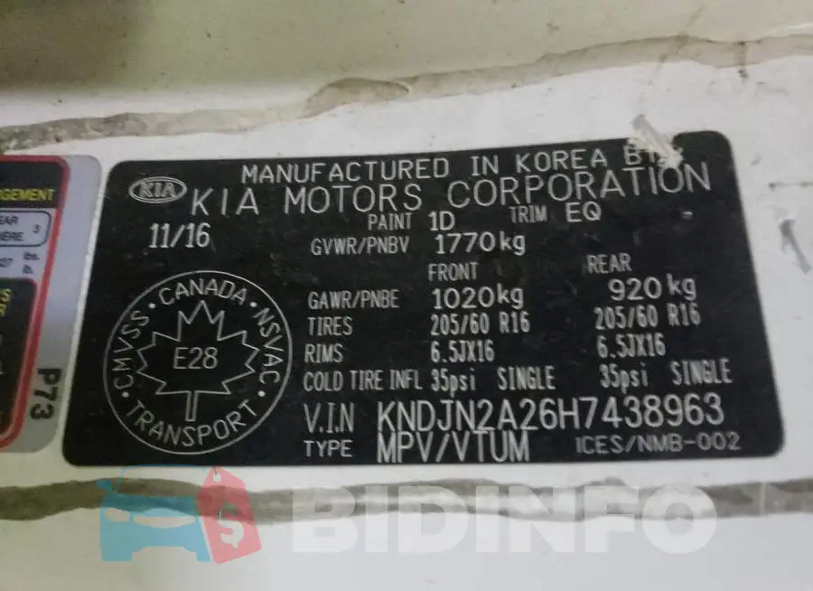 KNDJN2A26H7438963 Photo# 13