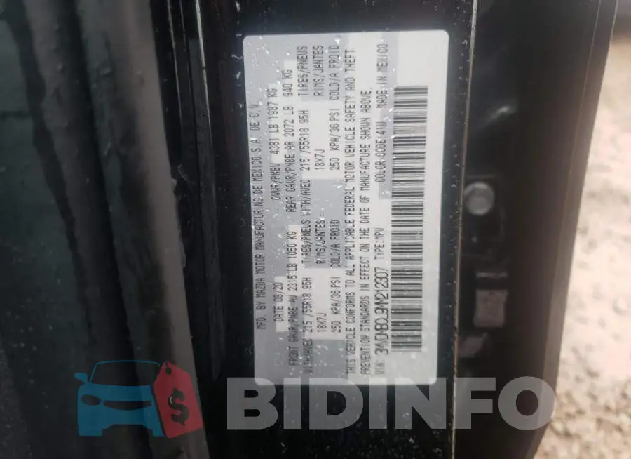 3MVDMBCL9MM212307 Photo# 12