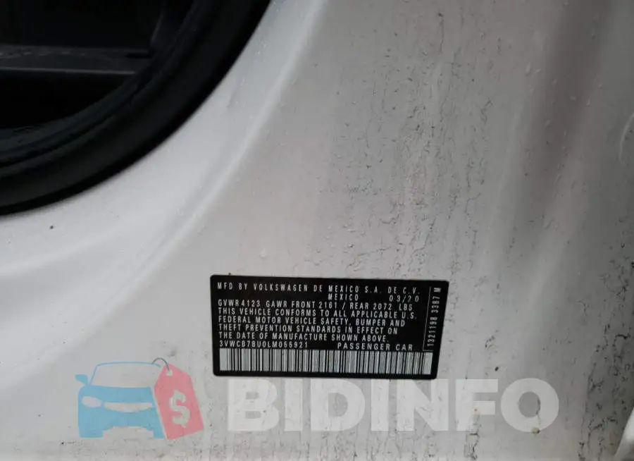 3VWCB7BU0LM055921 Photo# 12
