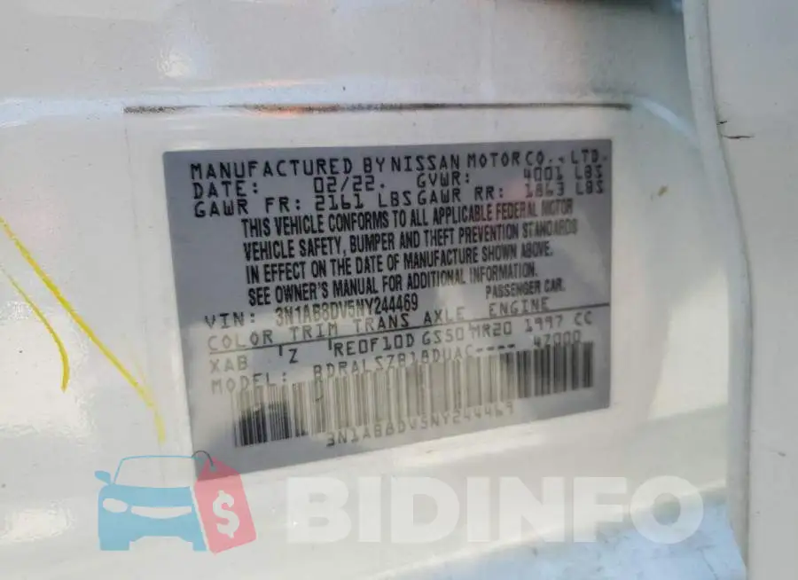 3N1AB8DV5NY244469 Photo# 12