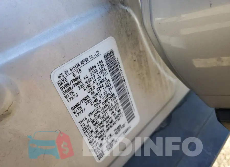 JN8AT2MT6GW013617 Photo# 10