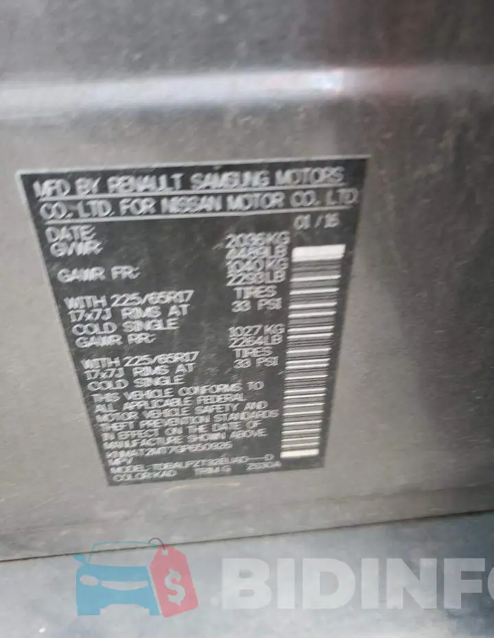 KNMAT2MT7GP650926 Photo# 13
