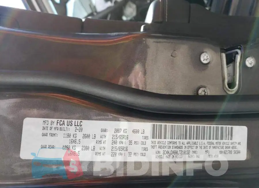 3C4NJDAB0LT210132 Photo# 13