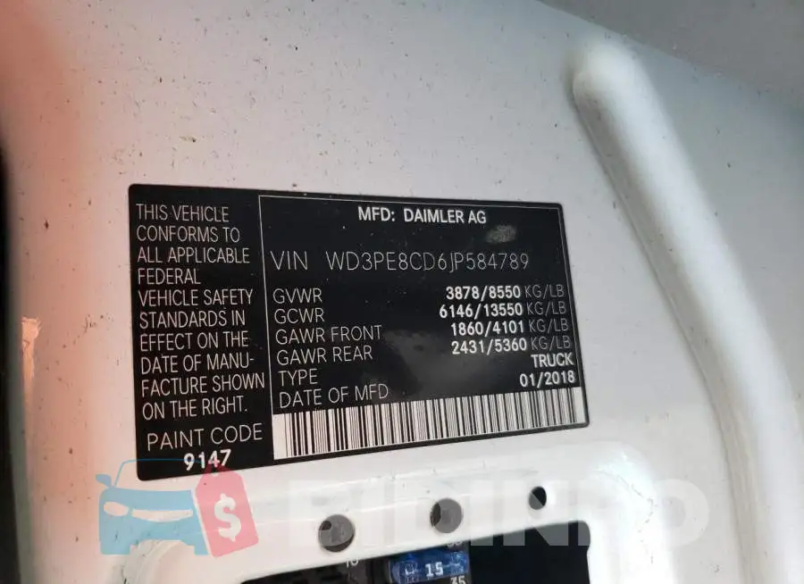 WD3PE8CD6JP584789 Photo# 14