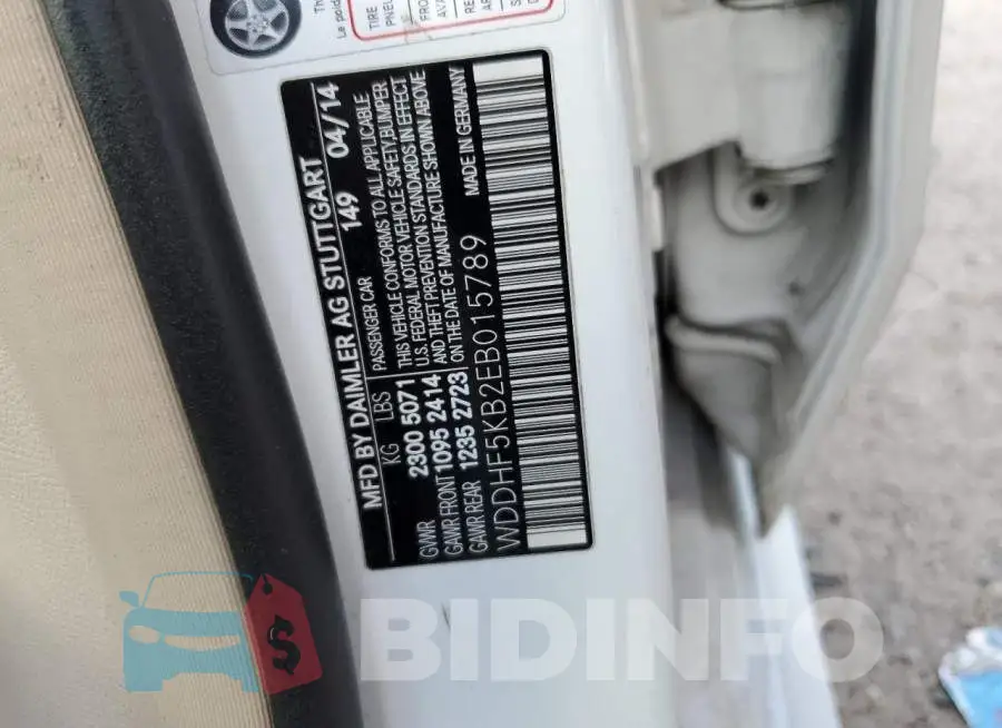 WDDHF5KB2EB015789 Photo# 12