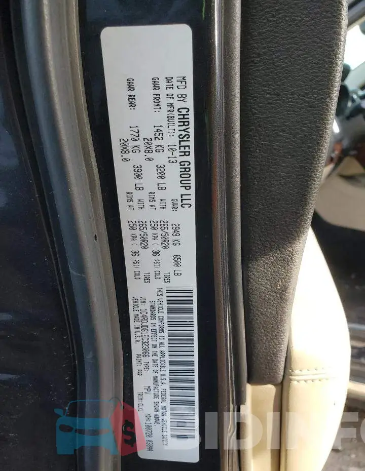 1C4RDJDG1EC323066 Photo# 13
