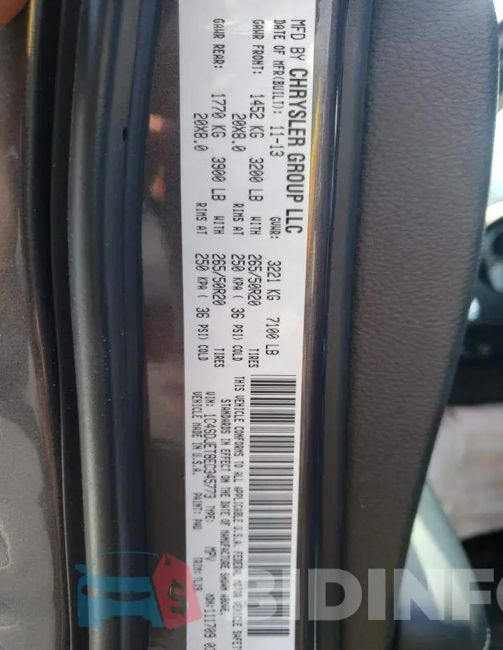 1C4SDJET8EC345773 Photo# 13