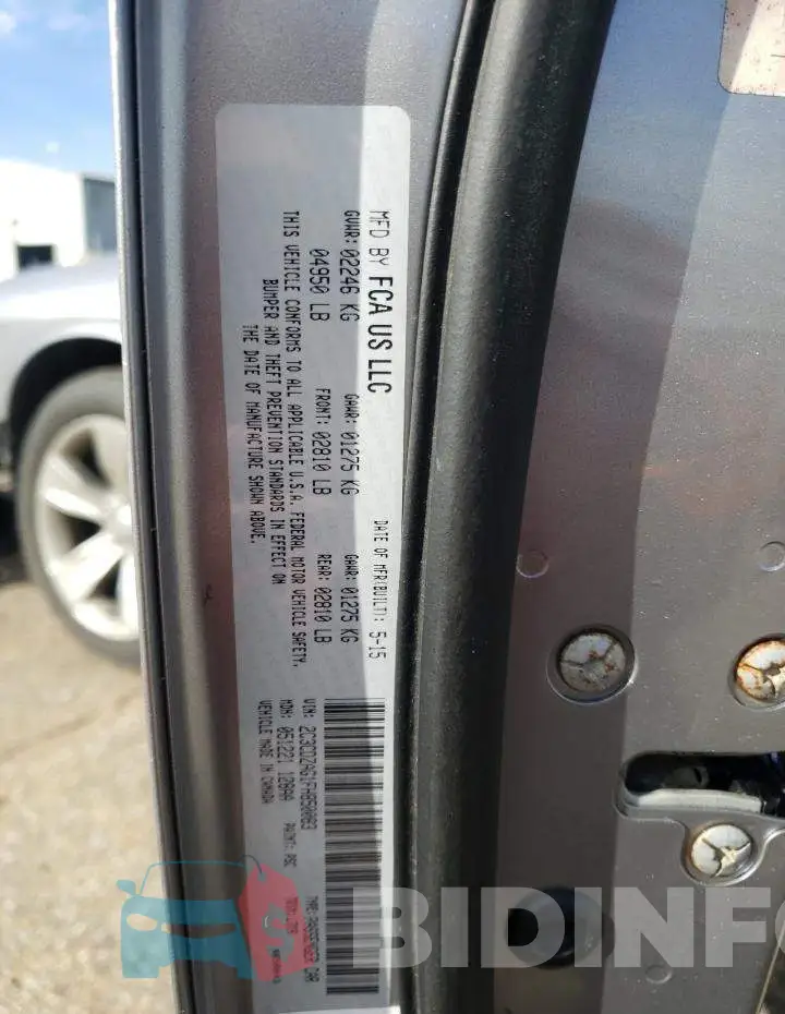 2C3CDZAG1FH850083 Photo# 13