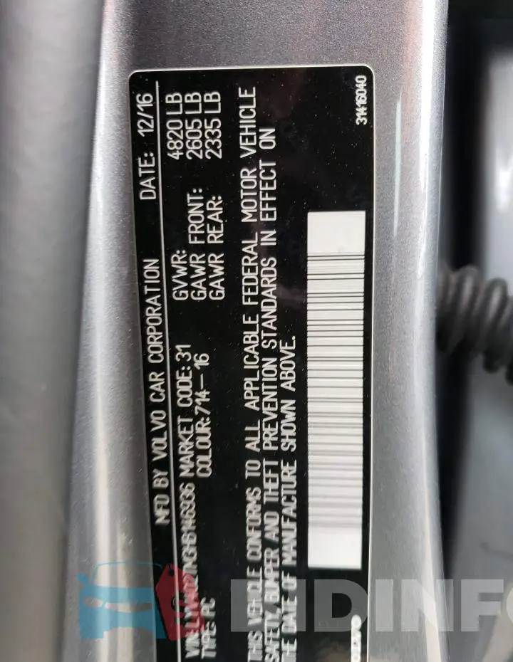 LYV402TM3HB146936 Photo# 12
