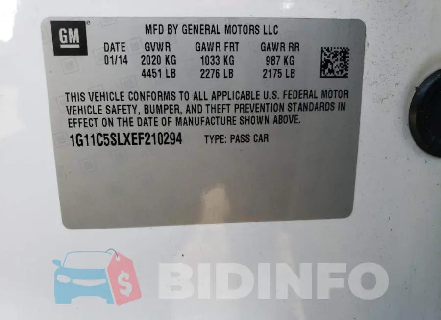 1G11C5SLXEF210294 Photo# 13