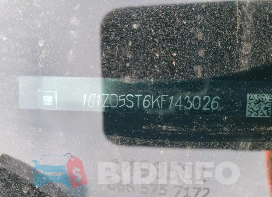1G1ZD5ST6KF143026 Photo# 12