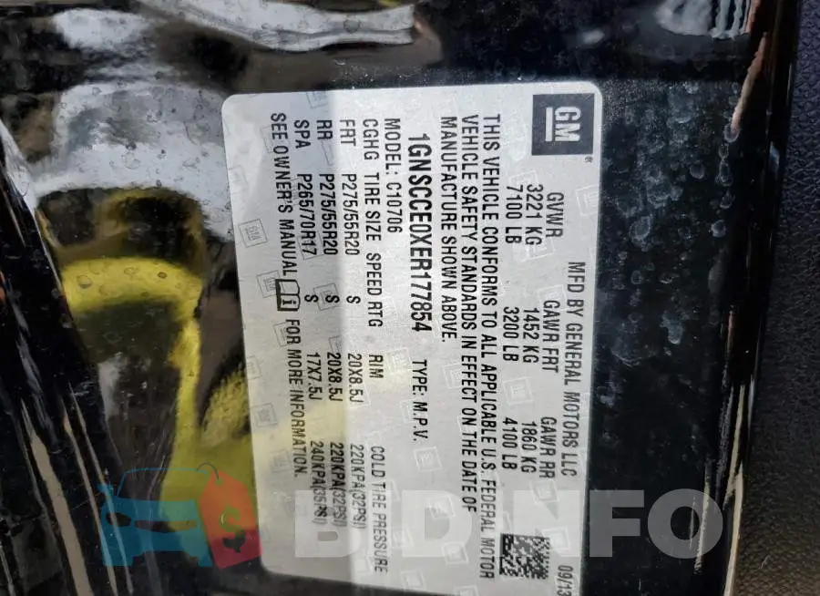 1GNSCCE0XER177854 Photo# 10