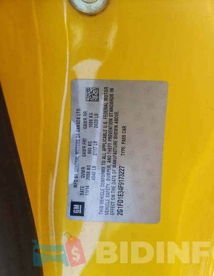 2G1FD1E34F9173227 Photo# 12