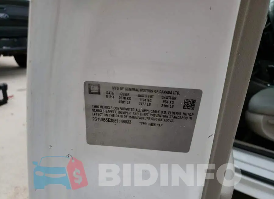 2G1WB5E35E1148833 Photo# 12