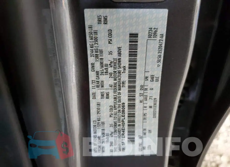 1FTER4EH0PLE08069 Photo# 12