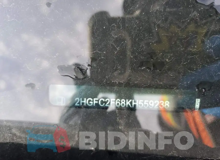2HGFC2F68KH559238 Photo# 12