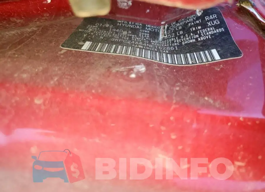 3KPC24A64NE162861 Photo# 10