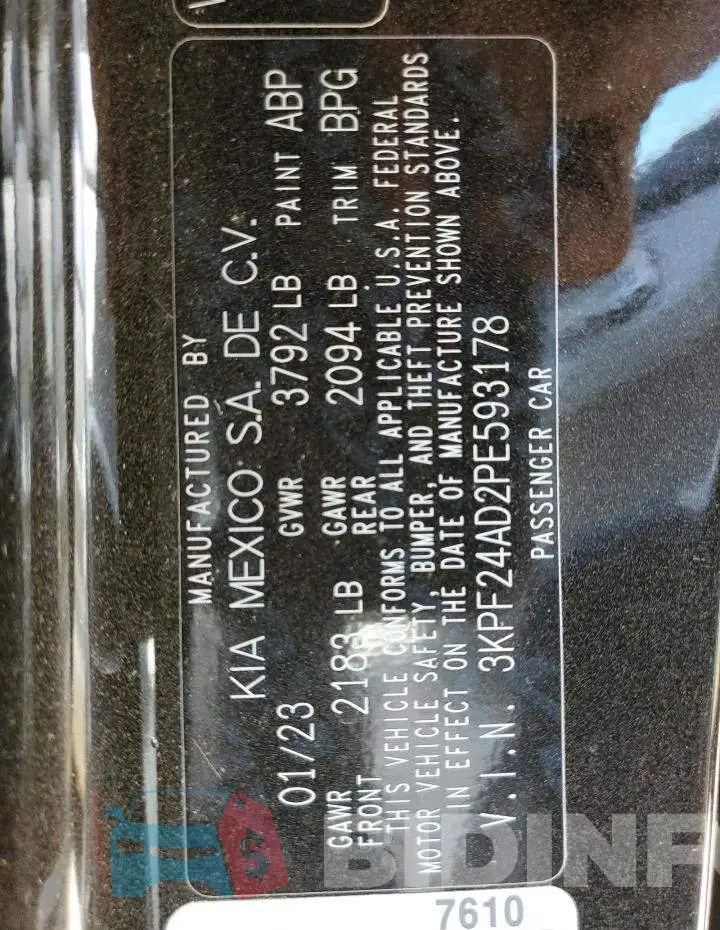3KPF24AD2PE593178 Photo# 12