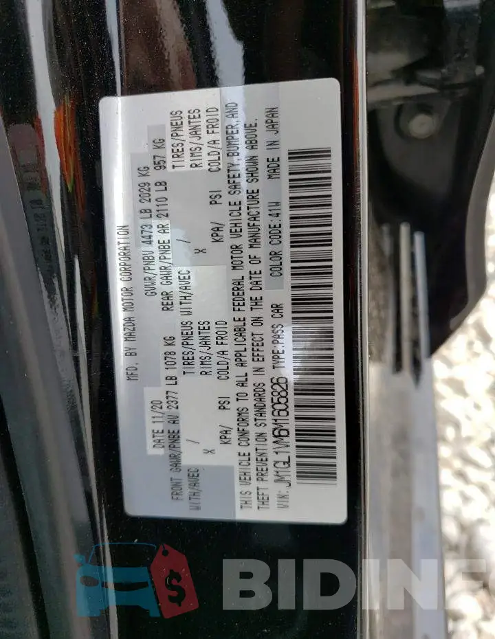 JM1GL1VM6M1605826 Photo# 12