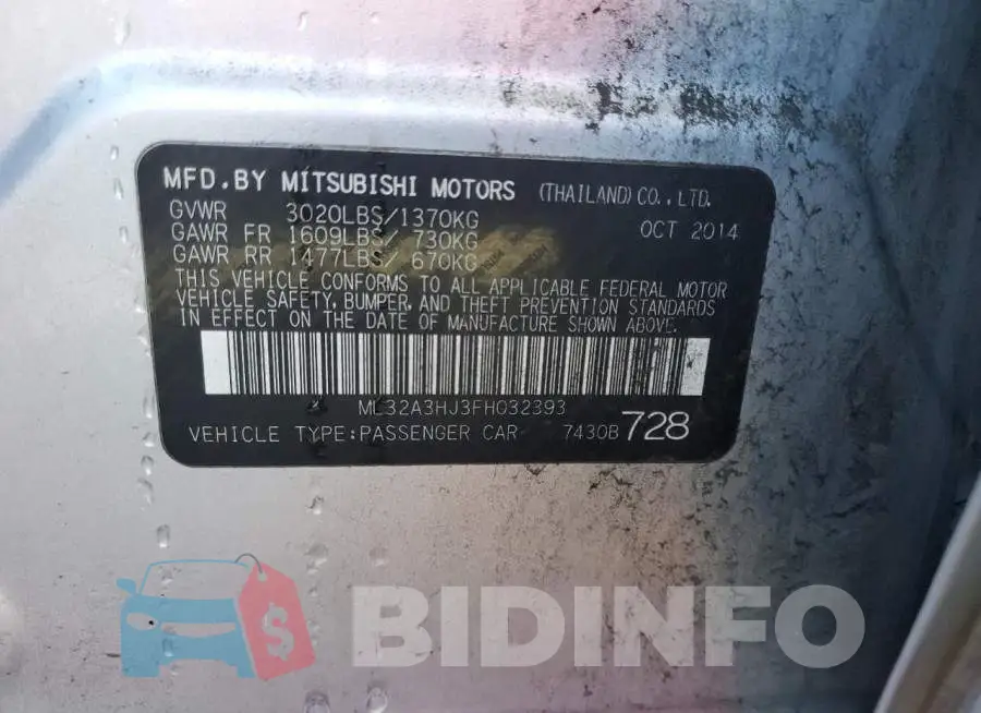 ML32A3HJ3FH032393 Photo# 12