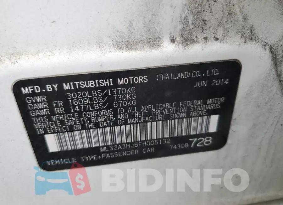 ML32A3HJ5FH005132 Photo# 12