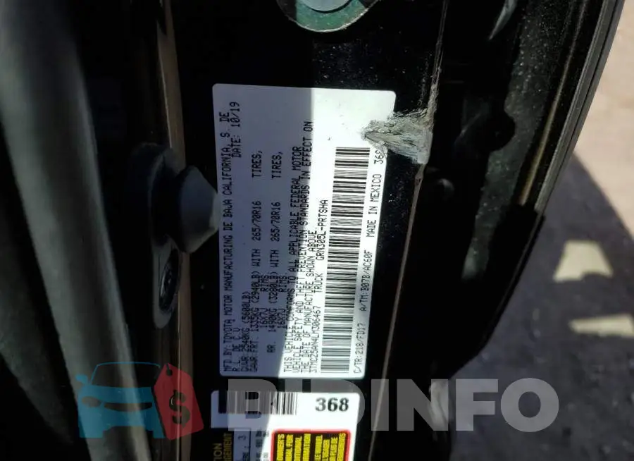 3TMCZ5AN4LM306467 Photo# 12