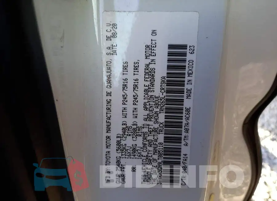 3TYRX5GN9LT005110 Photo# 12
