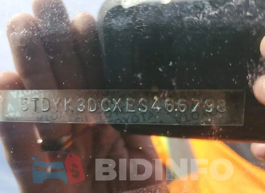 5TDYK3DCXES466798 Photo# 13