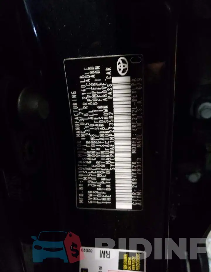 5YFEPMAE1MP223582 Photo# 13