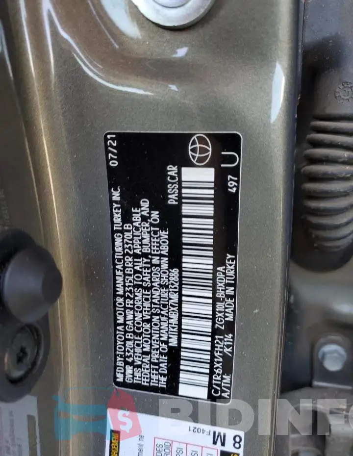 NMTKHMBX7MR132886 Photo# 12