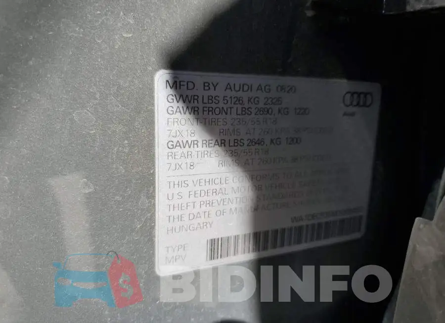 WA1DECF35M1006456 Photo# 14