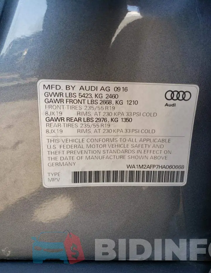 WA1M2AFP7HA060668 Photo# 13