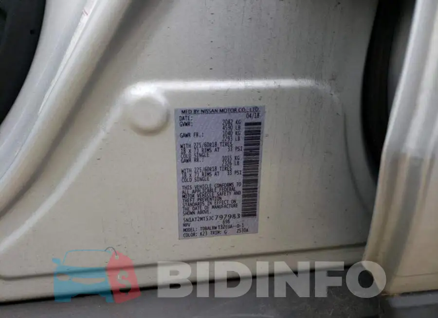 5N1AT2MT5JC797983 Photo# 12