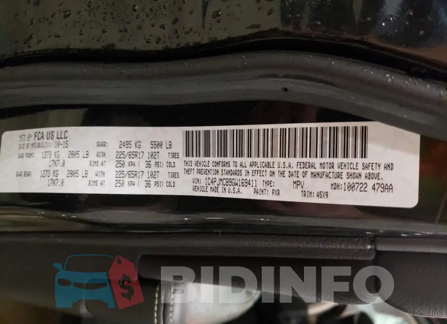 1C4PJMCB9GW169411 Photo# 13