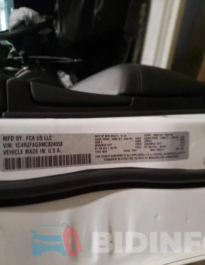 1C4RJFAG8MC824058 Photo# 12