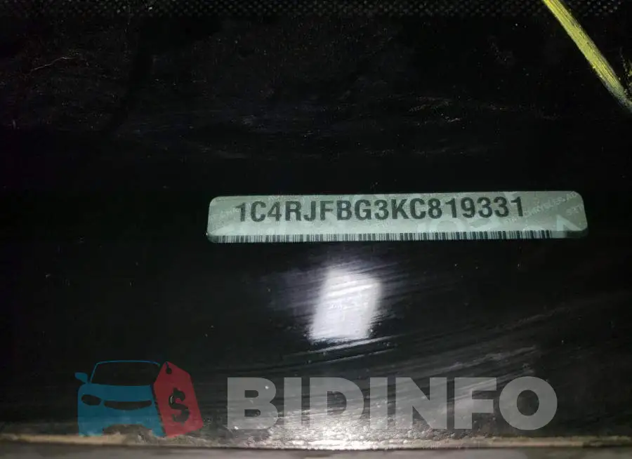 1C4RJFBG3KC819331 Photo# 12